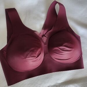 Evelyn And Bobbie Seamless Burgundy Women's Bra New Without Tags
